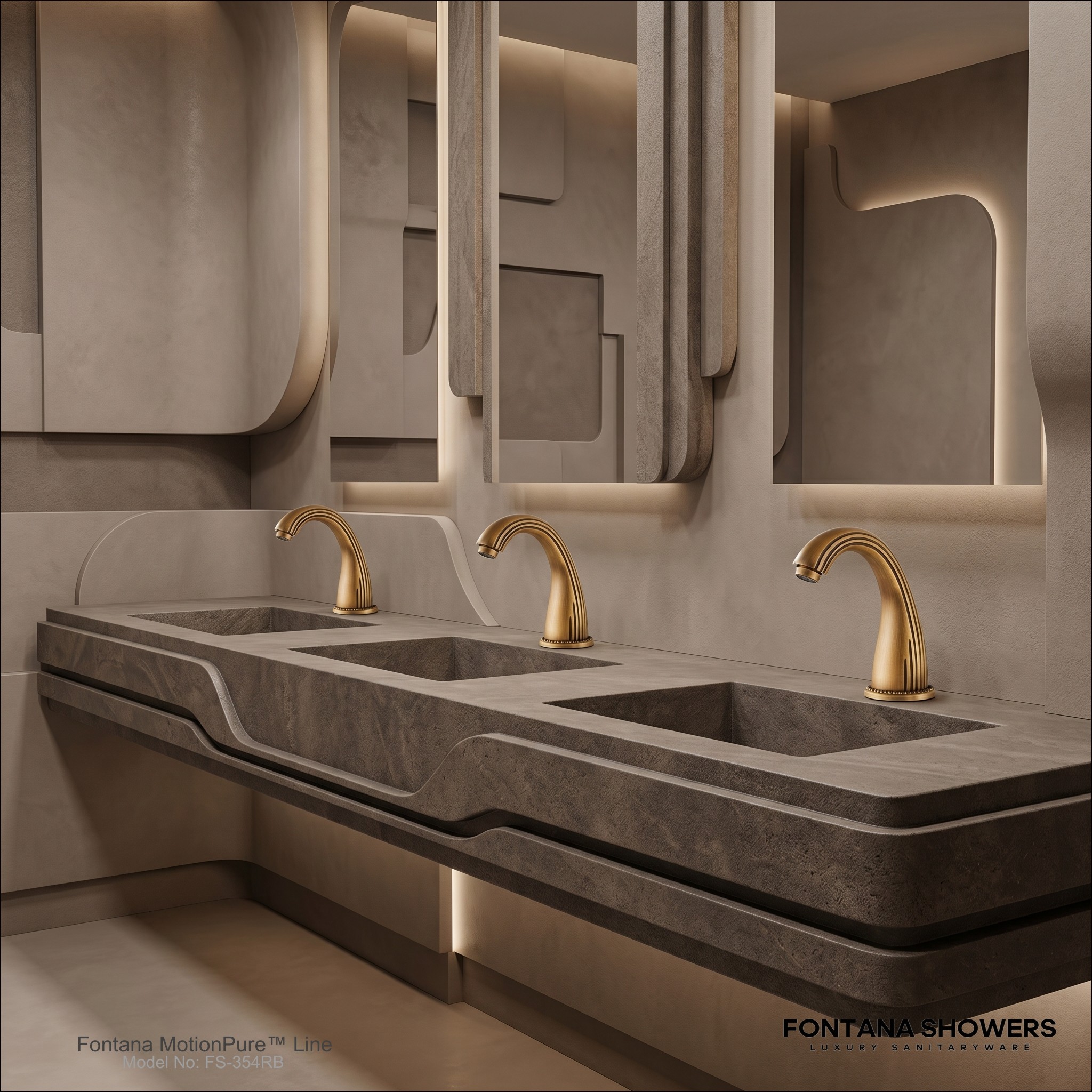 Touchless sensor faucet and soap dispenser product image
