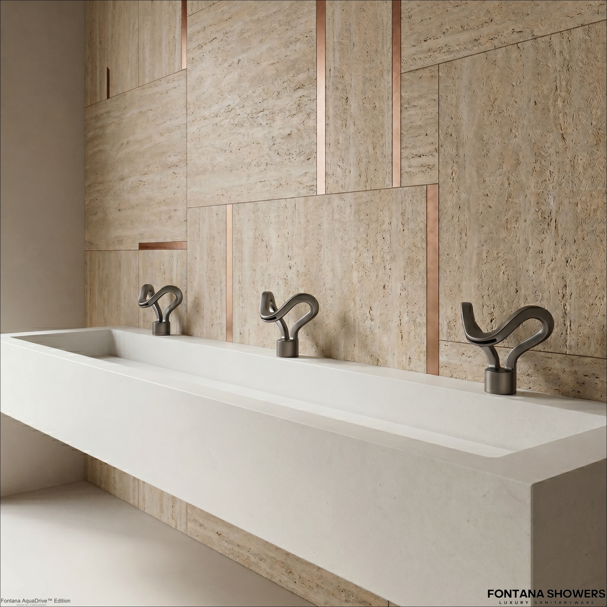 Wall-mounted sensor faucet and dispenser for service access planning