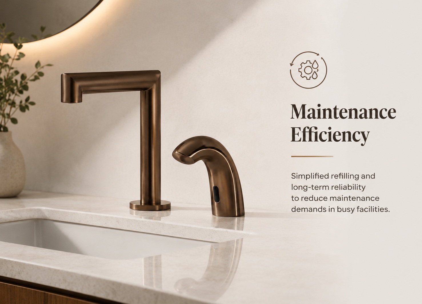 Hands-free faucet water-saving and hygiene feature study