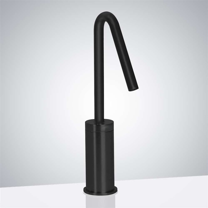 BathSelect Matte Black Hands Free Commercial Sensor Faucet