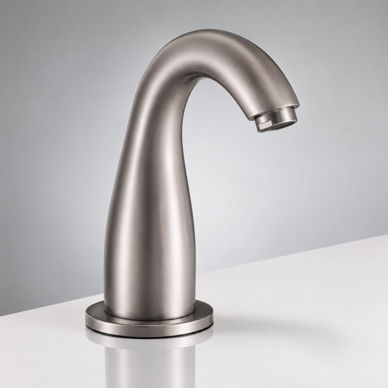 Fontana Plato Automatic Commercial Brushed Nickel Sensor Faucet