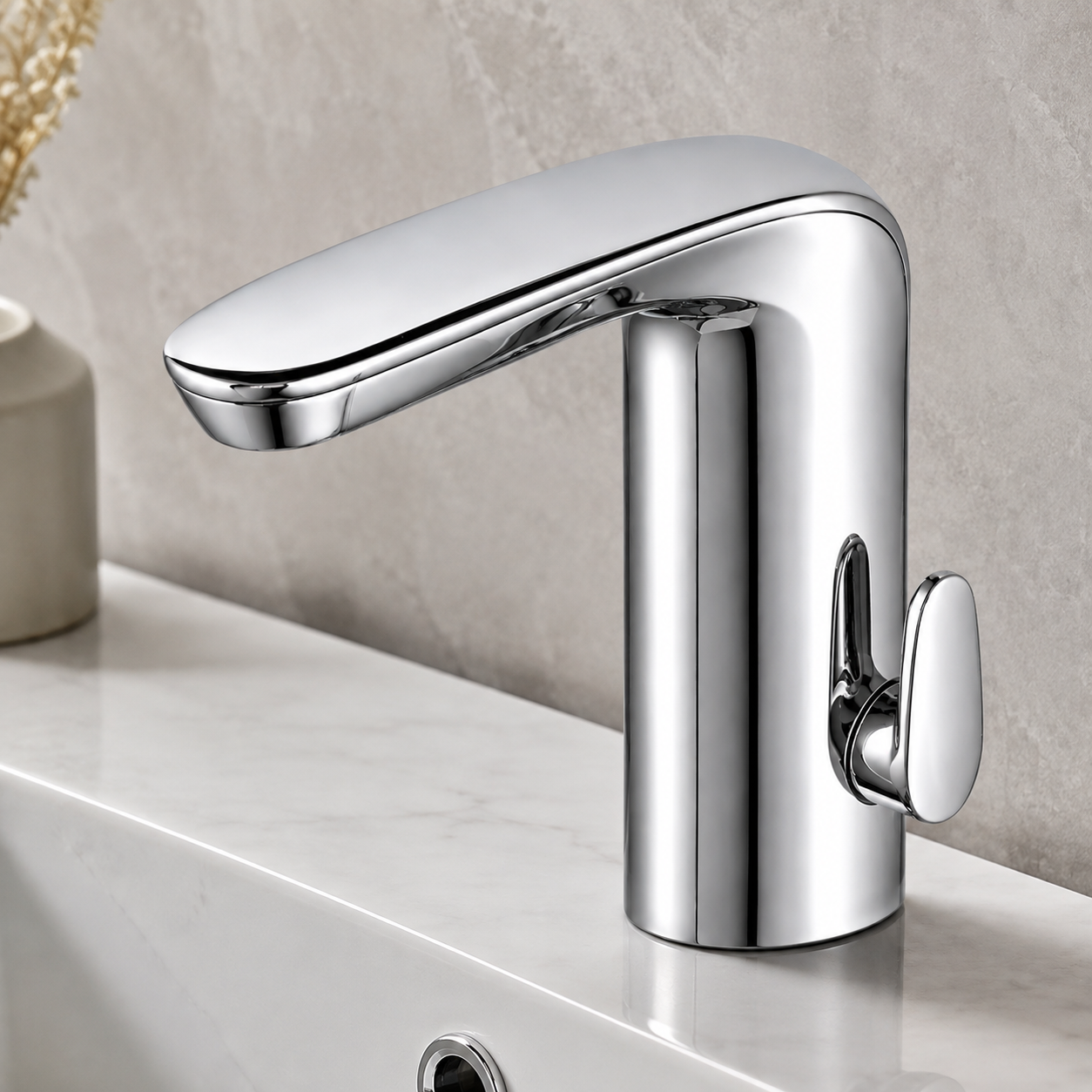 American Standard NextGen Selectronic Deck Mount Commercial Touchless Faucet