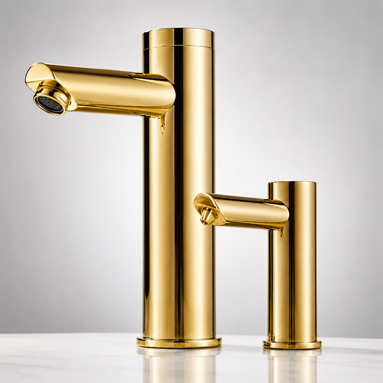 Solo Gold Automatic Commercial Sensor Faucet
